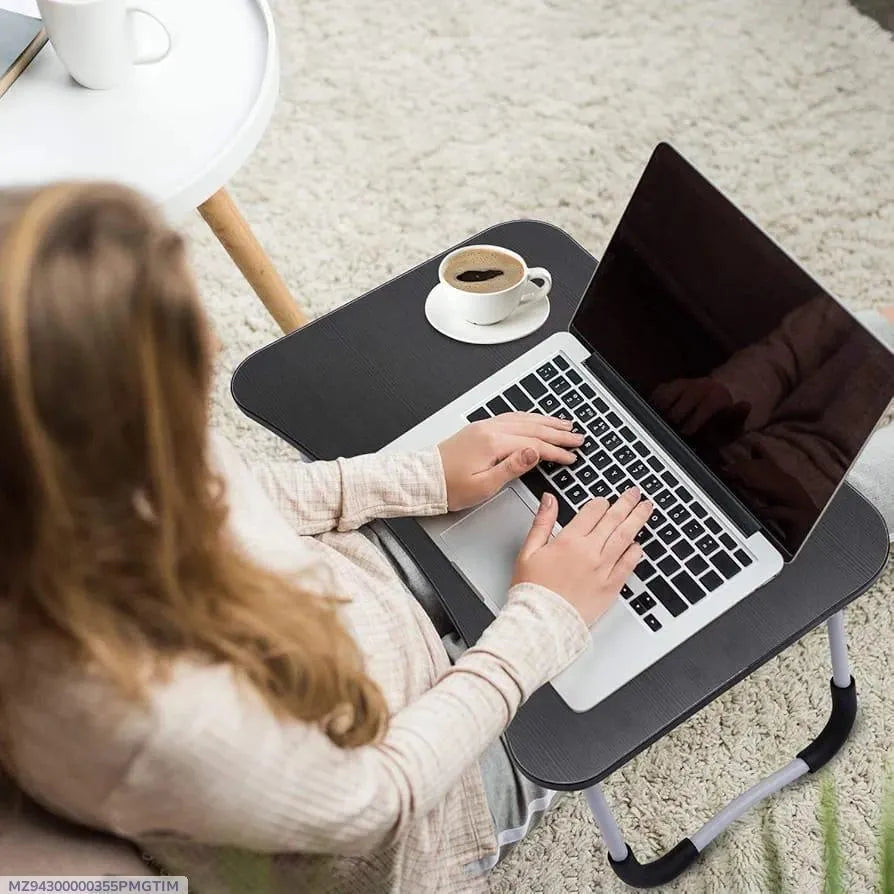 Foldable Laptop Table – Portable Bed Desk for Work, Study & Gaming