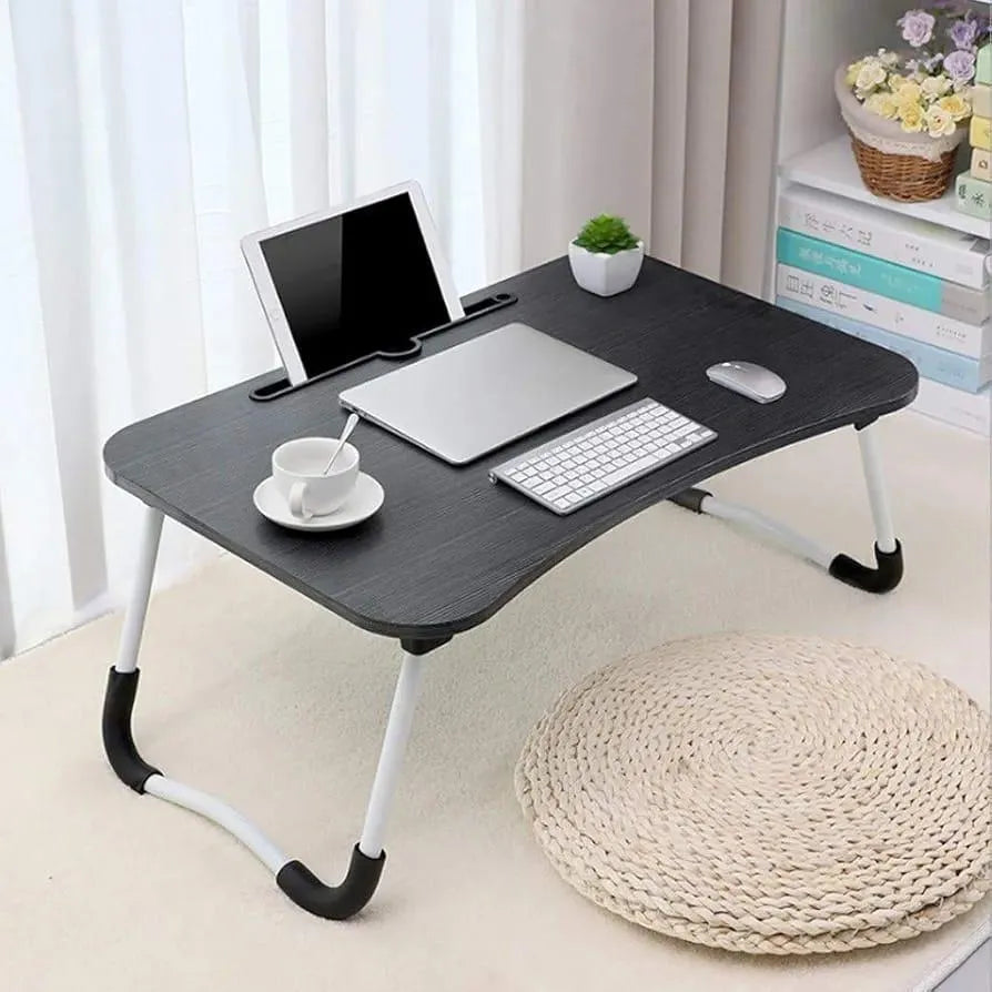 Foldable Laptop Table – Portable Bed Desk for Work, Study & Gaming