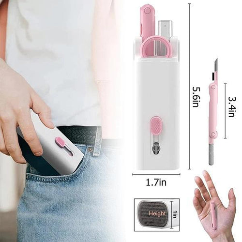 7-in-1 Multifunctional Cleaning Kit – Portable Electronics Cleaning Tool