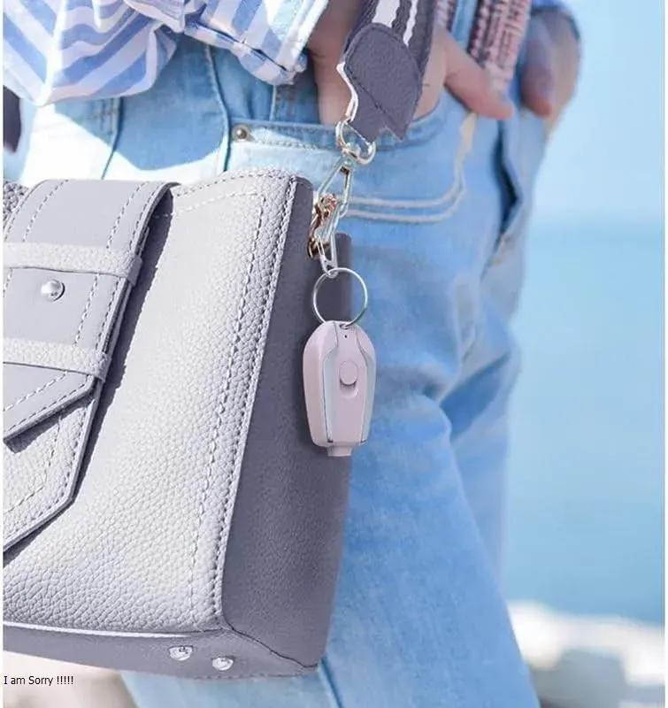 Mini Keychain Emergency Charger – Portable Fast Charging Power Bank for iPhone & Type-C Devices